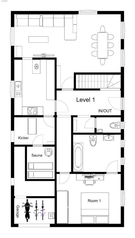 Sixine House Villa Ovifat Luaran gambar